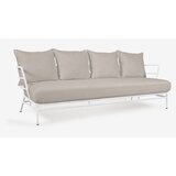 Kave Home bež in bel vrtni kavč mareluz | Shoptok.si
