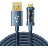 Joyroom iPhone USB - Lightning kabel za polnjenje in prenos podatkov 2.4A 20W 2m moder, (21090851) | Shoptok.si