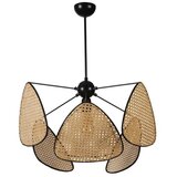 Opviq hera 6 Lı rattan avize rattan chandelier