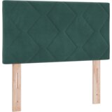 Box Spring Krevet s Dušekom Tamno Zelena 80x200 cm Baršun | shoptok.hr