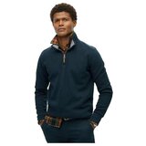 Superdry Puloverji Pull Core Pique Henley Modra Cene