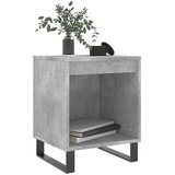  Noćni ormarići 2 kom boja betona 40x35x50 cm konstruirano drvo | shoptok.hr
