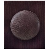Støraa Tamno smeđa vitrina od masivnog bora 95x35 cm Lisa – | shoptok.hr