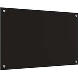  Kuhinjski zid 2 pcs Crna 80 x 50 cm Staklo otporno na udarce | shoptok.hr