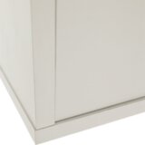 Kondela Dnevni regal, bela/črna, KEVIN | Shoptok.si