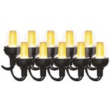  Svetlobna veriga 10 LED, 10× party lučke, 4,5 m, zunanja in notranja, vintage | Shoptok.si
