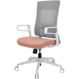 MID.YOU Pisarniški Stol Comfio Wm, Siva, Roza | Shoptok.si