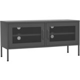 vidaXL TV omarica antracitna 105x35x50 cm jeklo, (20730271) Cene