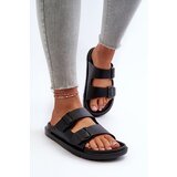 Big Star Women's Lightweight Foam Slippers with Black Buckles | shoptok.hr
