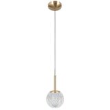  ITALUX PND-40827-1-HBR-CL - Luster na sajli PADRI 1xG9/5W/230V zlatni | Eponuda.com
