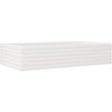  Vrtna sadilica bijela 110x60x23 cm od masivne borovine | Eponuda.ba