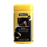 Fellowes Maramice za čišćenje ekrana vlažne, 100 komada | shoptok.hr