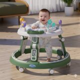  360° podesiva dječja hodalica s AI glazbenom igraćom pločom i tihim kotačima | shoptok.hr