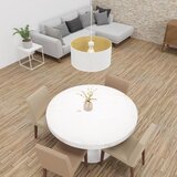  Luster na sajli LOFT SHADE 1xE27/60W/230V prečnik 40 cm bela/zlatna | Eponuda.com