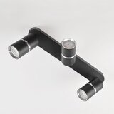  Stropna spot svetiljka BAMBOO 3xGU10/10W/230V crna | Eponuda.com