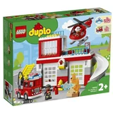 Lego Duplo gasilska postaja in helikopter 10970
