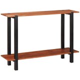 vidaXL Konzolni stol Smeđa 110 x 30 x 75 cm Masivno bagremovo drvo | shoptok.hr