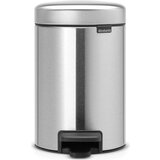 Brabantia kanta za smeće s pedalom newicon 3 l s plastičnim unutarnjim dijelom - matt steel Cijene