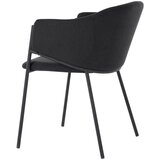 MID.YOU NASLANJAČ, les, kovina, tekstil črna | Shoptok.si