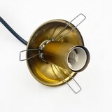  Visilica na sajli CRISTAL 3xE14/15W/230V mesing/dimljeno crno | Eponuda.com
