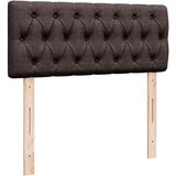  Krevet s oprugama i madracem tamnosmeđi 120 x 200 cm od tkanine | shoptok.hr