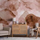 Foto tapeta - Pink terrazzo - minimalist background in marble watercolour pattern 490x350 Samoljepljiva | shoptok.hr