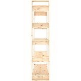 Ormarić za knjige / sobna pregrada 80x35x160 cm masivno drvo | shoptok.hr