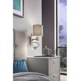 Eglo pasteri zidna/2, e27, led 3,5w, nikl-mat, siva GVG4XQN | Eponuda.com