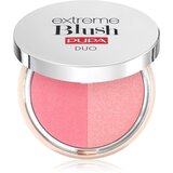 PUPA Milano Extreme Blush Duo kompaktno rumenilo nijansa 140 - Radiant Flamingo - Glow Creamy 4 g Cijene