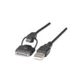 Manhattan Male/USB Micro-Adapter 2 u1 kabl iPhone/iPod Male/USB A | ePonuda.com