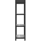  Polica Sivi hrast sonoma 40 x 30 x 119 cm Konstruirano drvo | Eponuda.com