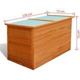  Kutija za pohranu 126 x 72 x 72 cm drvena | shoptok.hr