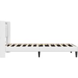  Krevetna konstrukcija Bijela 100 x 200 cm Umjetna koža | shoptok.hr