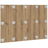  Uzglavlje kreveta Artisan hrast 120x1,5x80 cm izrađeno drvo | shoptok.hr