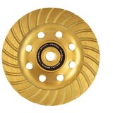 Turbo Diamantna plošča za brušenje betona 125mm M14 vijak Cene