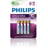 Philips baterije FR03LB4A/10 aaa - lithium ultra blister 4 kos (LR3) | Shoptok.si