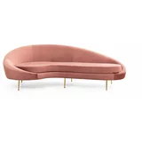 Balcab Home Svijetlo ružičasta sofa 255 cm Eses –