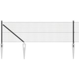 vidaXL Varjena žična ograja s 13 konicami Siva 0.4x50 m Jeklo | Shoptok.si