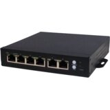 Amiko Home PoE mrežni switch, 6 port RJ-45, 4 PoE, rack ugradnja - POE SWITCH 4CH+2 | shoptok.hr