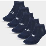 4f Boys' Socks (5pack) - Dark Blue cene