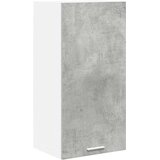 Viseći ormarić s pohranom Beton siva i bijela 40 x 31 x 80 cm | shoptok.hr