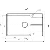 Sandonna SUDOPERA EWELINA TAMNO BEŽ 780x500/200 mm | ePonuda.com