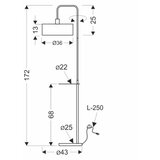  Impact Podna Lampa 1x40W E27 | ePonuda.com