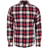 Kyoto-3 Fuji Flannel muška košulja crveno-bela | ePonuda.com