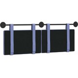  Držeće uzglavlje Zidne Traper plava 150 x 55 x 5 cm tkanina - Trapere plave boje 140 cm bez LED svjetla | shoptok.hr