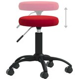  Uredska okretna stolica vinocrveni baršun | shoptok.hr