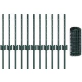 vidaXL Euro ograja Paket 2 Zelena Kovina 25 x 0.4 m Trajna Ograja | Shoptok.si