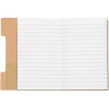  Eko notesnik Amal s samolepilnimi lističi, rjav | Shoptok.si
