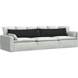 vidaXL jastučići za sofu 2 pcs crna 145 x 40 cm tkanina | shoptok.hr