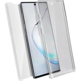 AVIZAR Integralna lupina: mehka sprednja stran in trda zadnja stran - prozorna str. Samsung Galaxy Note 10 Plus, (20599636) | Shoptok.si
